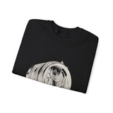 Surreal Photographer Sweatshirt, Camera Lens Waterfall Illusion Art Crewneck, Photographer Gift, Camera Tee, Vintage Engraving Tee