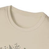 Surreal Celestial Shirt, Eclipse Wreath Illusion Art Tee, Moon Phase Tee, Mystical Witchy Gift