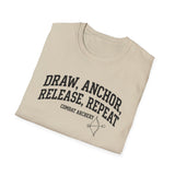 Draw, Anchor, Release, Repeat Shirt, Funny Combat Archery Shirt, Archery Gift, Archer Tee, Combat Archery Gift