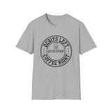 Debits Left, Coffee Right Shirt, Funny Accountant Shirt, Accountant Gift, CPA Tee, Tax Season Gift