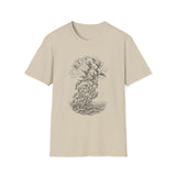 Surreal Ocean Shirt, Fish to Birds Illusion Art Tee, Whale Sea Life Tee, Beach Lover Gift