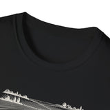 Surreal Accountant Shirt, Ledger to Farm Fields Illusion Art Tee, Accountant Gift, CPA Tee, Tax Season Gift