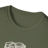 Surreal Hiker Shirt, Boot to Mountain Illusion Art Tee, Hiker Gift, Hiking Tee, Outdoor Lover Gift