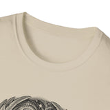 Surreal Celestial Shirt, Eclipse Owl Illusion Art Tee, Moon Phase Tee, Mystical Witchy Gift