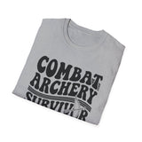 Combat Archery Survivor Shirt, Funny Combat Archery Shirt, Archery Gift, Archer Tee, Combat Archery Gift