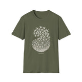 Surreal Beekeeper Shirt, Bees to Flowers Illusion Art Tee, Beekeeping Gift, Beekeeper Tee, Honey Lover Gift
