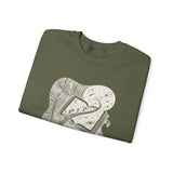 Surreal Bookish Sweatshirt, Endless Library Illusion Art Crewneck, Book Lover Gift, Reader Tee, Dark Academia Shirt