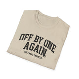 Off by One Again Shirt, Funny Software Engineer Shirt, Programmer Gift, Software Developer Tee, Coder Gift