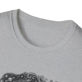 Surreal Celestial Shirt, Milky Way Teapot Illusion Art Tee, Moon Phase Tee, Mystical Witchy Gift