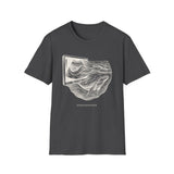Surreal Sonographer Shirt, Ultrasound to Whale Illusion Art Tee, Sonographer Gift, Ultrasound Tech Tee, Sonography Gift