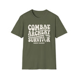 Combat Archery Survivor Shirt, Funny Combat Archery Shirt, Archery Gift, Archer Tee, Combat Archery Gift