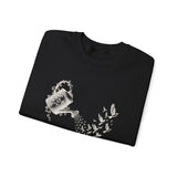 Surreal Garden Sweatshirt, Watering Can Birds Illusion Art Crewneck, Gardener Gift, Botanical Plant Tee