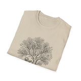 Surreal Ocean Shirt, Anchor Tree Illusion Art Tee, Whale Sea Life Tee, Beach Lover Gift