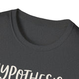 Hypothesis: Coffee Helps Shirt, Funny Science Teacher Shirt, Science Teacher Gift, Teacher Tee, Back to School Gift