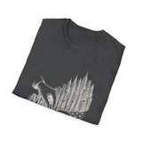 Surreal Occupational Therapy Shirt, Pegboard to City Illusion Art Tee, OT Gift, Occupational Therapist Tee