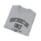 Bright Indirect Light Only Shirt, Funny Houseplant Club Shirt, Plant Lover Gift, Houseplant Tee, Gardening Gift