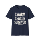 Swarm Season Survivor Shirt, Funny Beekeeper Shirt, Beekeeping Gift, Beekeeper Tee, Honey Lover Gift