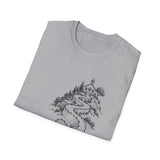 Surreal Teacher Shirt, Pencil Road Schoolhouse Illusion Art Tee, Teacher Gift, Vintage Engraving Tee