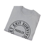 Wet Exit Survivor Shirt, Funny Paddler Shirt, Kayaker Gift, Paddling Tee, Lake Life Gift