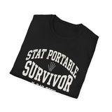 STAT Portable Survivor Shirt, Funny X-Ray Tech Shirt, Radiology Tech Gift, Rad Tech Week Tee, Radiologic Technologist