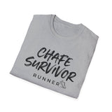 Chafe Survivor Shirt, Funny Runner Shirt, Runner Gift, Running Tee, Marathon Gift