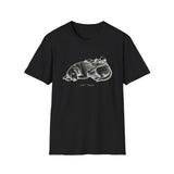 Surreal Vet Tech Shirt, Dog to Hills Illusion Art Tee, Vet Tech Gift, Veterinary Technician Tee, Vet Clinic Gift