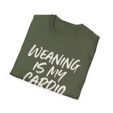 Weaning Is My Cardio Shirt, Respiratory Therapist Shirt, Funny RT Shirt, Respiratory Therapy Gift, RT Week Tee