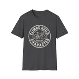 Climbs Build Character Shirt, Funny Cyclist Shirt, Cyclist Gift, Bike Tee, Cycling Lover Gift