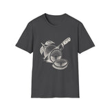 Surreal Chef Shirt, Lemon Sunrise Illusion Art Tee, Chef Gift, Vintage Engraving Tee