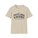 Putty, Pegs & Patience Shirt, Funny Occupational Therapy Shirt, OT Gift, Occupational Therapist Tee, OTA Graduation Gift
