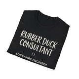 Rubber Duck Consultant Shirt, Funny Software Engineer Shirt, Programmer Gift, Software Developer Tee, Coder Gift