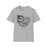 Surreal Sonographer Shirt, Ultrasound to Whale Illusion Art Tee, Sonographer Gift, Ultrasound Tech Tee, Sonography Gift