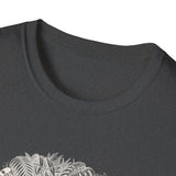 Surreal Cat Shirt, Shadow Tiger Illusion Art Tee, Cat Lover Gift, Vintage Engraving Cat Tee