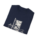 Surreal Ocean Shirt, Desert Door Ocean Illusion Art Tee, Sailing Tee, Ocean Lover Gift