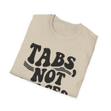 Tabs, Not Spaces Shirt, Funny Software Engineer Shirt, Programmer Gift, Software Developer Tee, Coder Gift