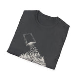 Surreal Garden Shirt, Seed Packet Forest Illusion Art Tee, Gardener Gift, Botanical Plant Tee