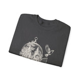 Surreal Bird Sweatshirt, Birdcage Forest Illusion Art Crewneck, Bird Lover Gift, Birdwatching Tee