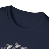 Surreal Beekeeper Shirt, Bees to Flowers Illusion Art Tee, Beekeeping Gift, Beekeeper Tee, Honey Lover Gift