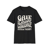 Gait Is My Love Language Shirt, Funny Physical Therapy Shirt, PT Gift, Physical Therapist Tee, Rehab Team Gift