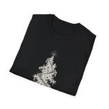 Surreal Christmas Shirt, Christmas Tree Staircase Illusion Art Tee, Christmas Gift, Winter Holiday Tee