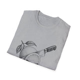 Surreal Chef Shirt, Lemon Sunrise Illusion Art Tee, Chef Gift, Vintage Engraving Tee