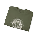 Surreal Garden Sweatshirt, Rose Staircase Illusion Art Crewneck, Gardener Gift, Botanical Plant Tee