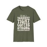 Tourniquet Tight, Coffee Strong Shirt, Funny Phlebotomist Shirt, Phlebotomy Gift, Lab Tech Tee, Lab Week Gift