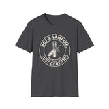 Not a Vampire, Just Certified Shirt, Funny Phlebotomist Shirt, Phlebotomy Gift, Lab Tech Tee, Lab Week Gift