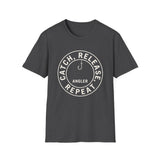 Catch, Release, Repeat Shirt, Funny Angler Shirt, Fishing Gift, Angler Tee, Fisherman Gift