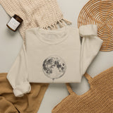 Surreal Celestial Sweatshirt, Moon Balloon Illusion Art Crewneck, Moon Phase Tee, Mystical Witchy Gift