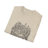 Surreal Chess Club Shirt, Chessboard to City Illusion Art Tee, Chess Player Gift, Chess Tee, Chess Lover Gift