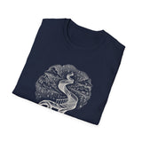 Surreal Math Teacher Shirt, Pi to Spiral Staircase Illusion Art Tee, Math Teacher Gift, Teacher Tee, Back to School Gift