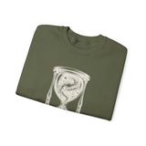 Surreal Celestial Sweatshirt, Star Hourglass Illusion Art Crewneck, Moon Phase Tee, Mystical Witchy Gift