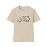 Surreal Vet Tech Shirt, Dog to Hills Illusion Art Tee, Vet Tech Gift, Veterinary Technician Tee, Vet Clinic Gift